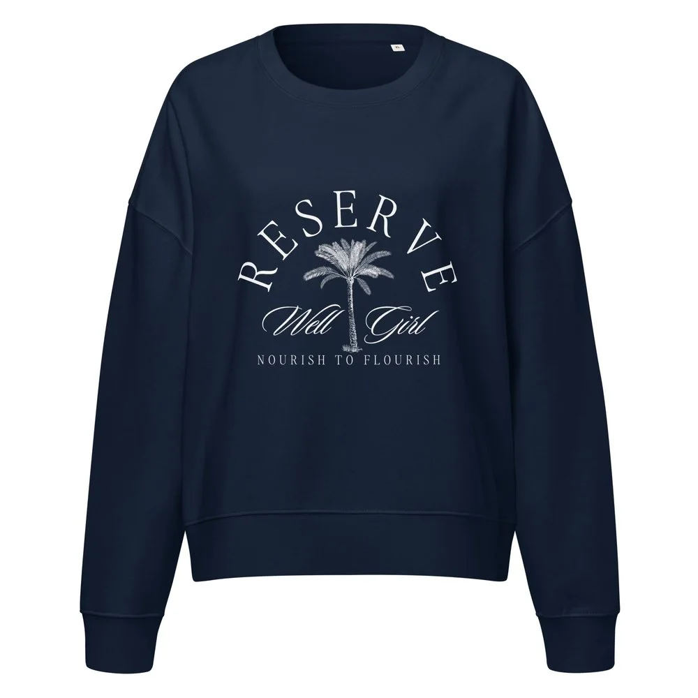 Women's Organic Crew Neck Sweatshirt | S, M, & L