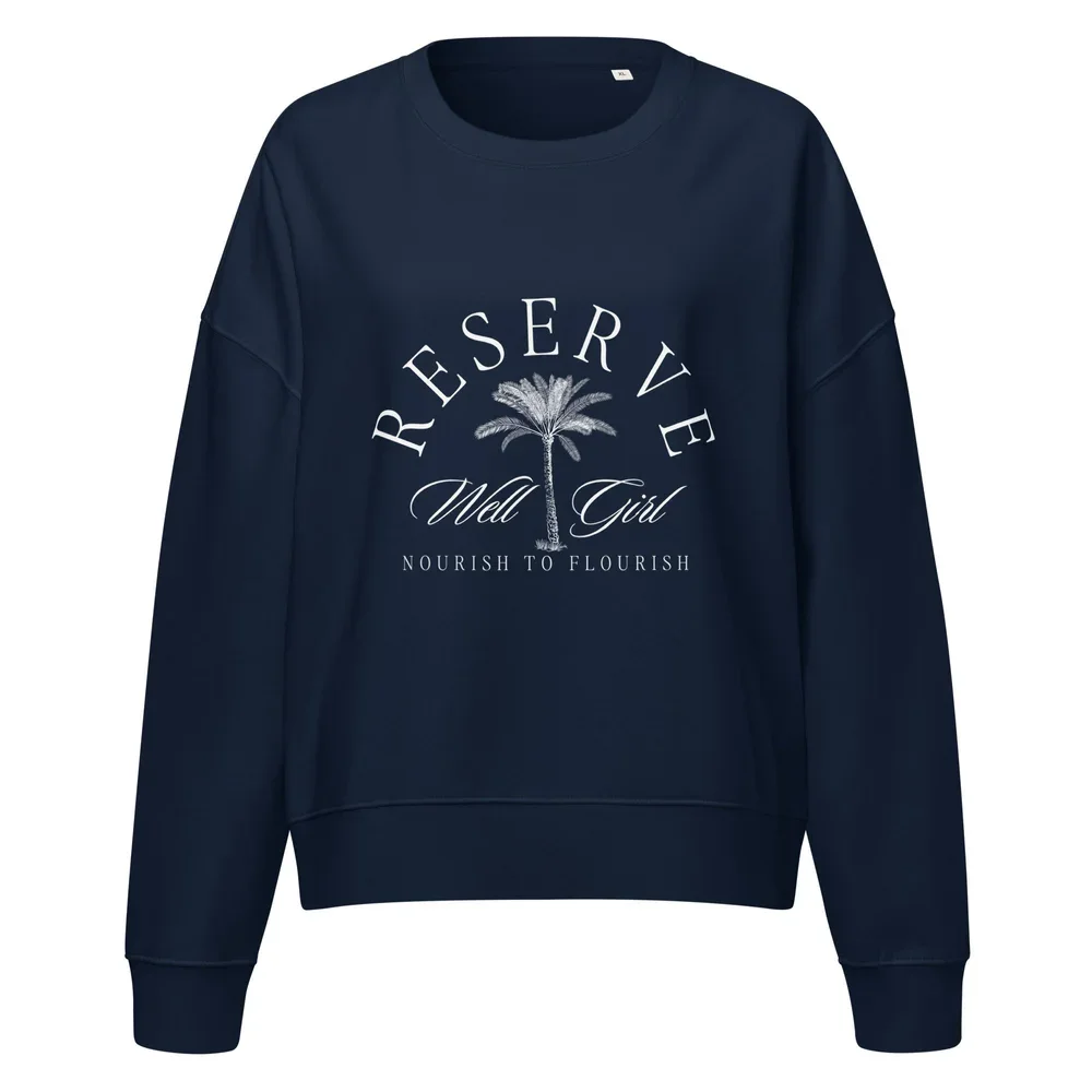 Women's Organic Crew Neck Sweatshirt | S, M, & L